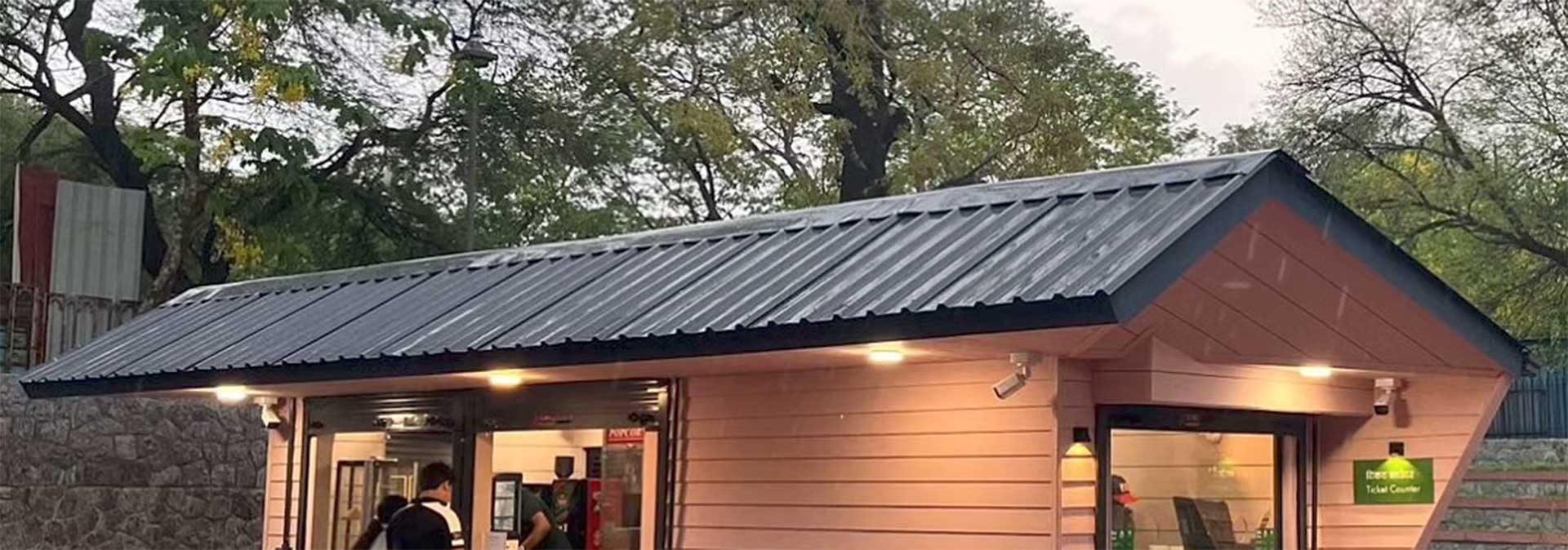 Modern Commercial Kiosk